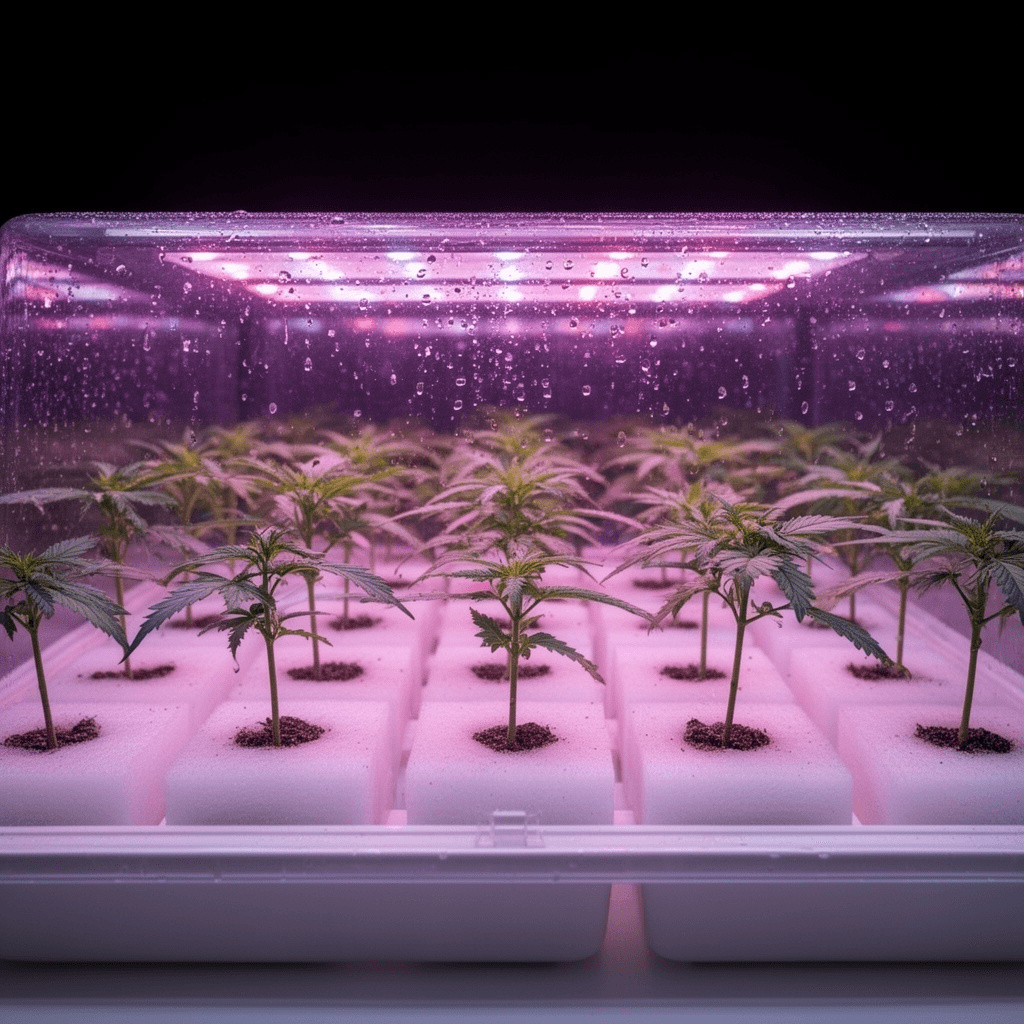 Cannabis clonal propagation from mother plants